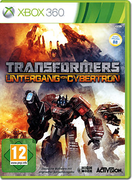 Transformers : Untergang von Cybertron - Xbox 360 (Usato)