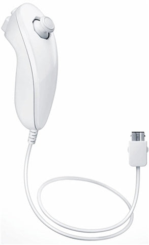 Controller Nunchuk (ORIGINALE) #white RVL-004 [Nintendo] (Ottime condizioni) (usato) - Wii (RESTART)