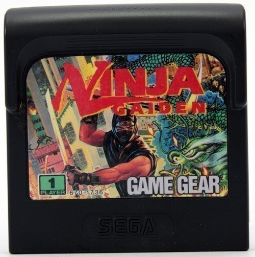 Ninja Gaiden (Kassette mit Anleitung) (Gebraucht) - Game Gear (RESTART)
