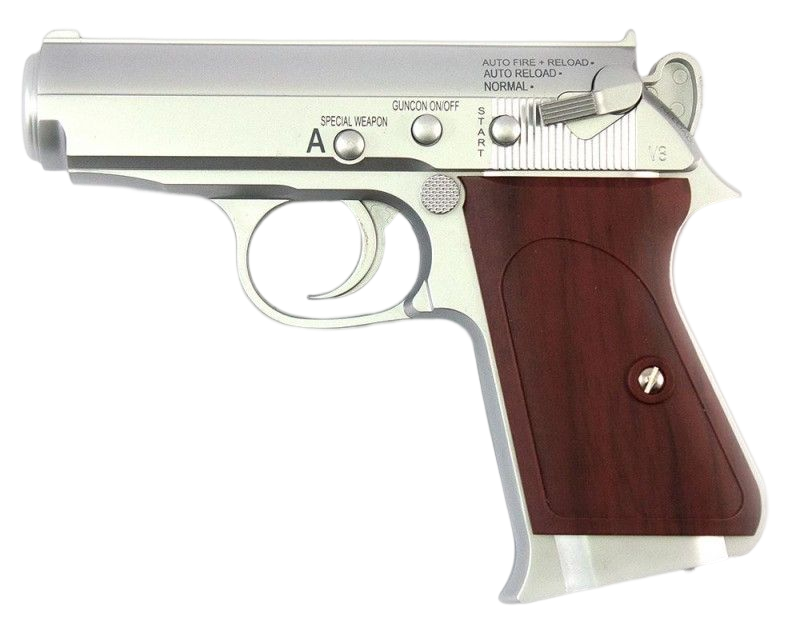 Leichte Pistole / Pistole / Phaser #silver Scorpion Recoil [Blaze] (mit OVP) (gebraucht) – PS1/SATURN (NEUSTART)