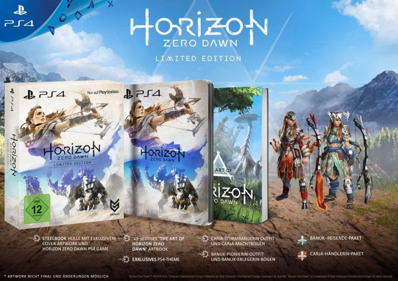 Horizon: Zero Dawn [LIMITED EDITION] / ITALIENISCH (gebraucht in perfektem Zustand – PS4 (NEUSTART)