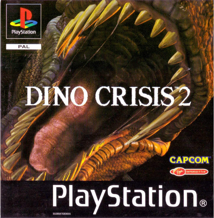 Dino Crisis 2 (ITALIANO) (con confezione originale) (usato) OTTIME CONDIZIONI - PS1 (RESTART)