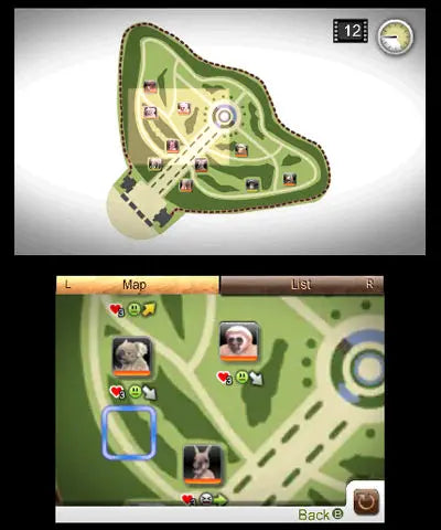 Zoo Resort 3D (used) case in Italian - 3DS (RESTART)