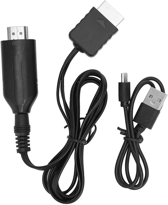 Cavo HDMI/PS2 e PS1 di Collegamento HD, Plug And Play Console di Gioco Cavo Convertitore Video