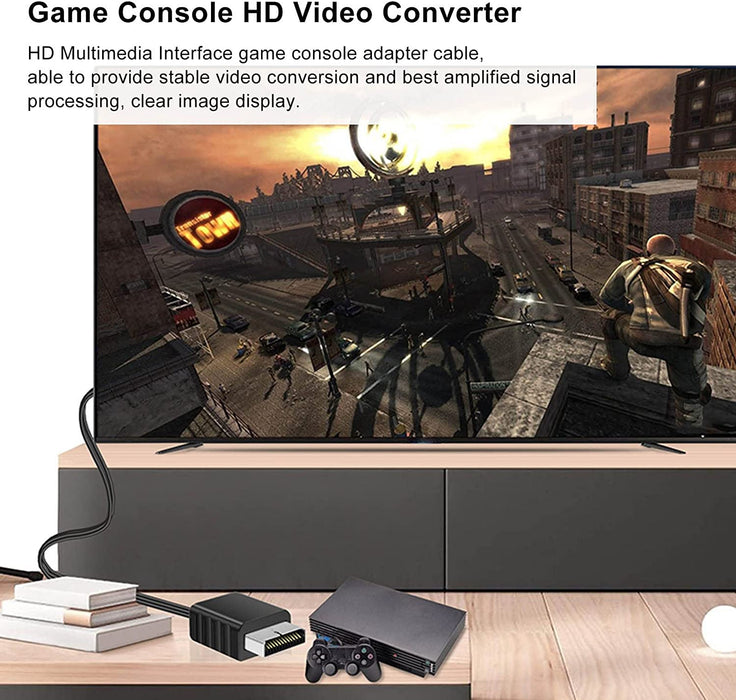 Cavo HDMI/PS2 e PS1 di Collegamento HD, Plug And Play Console di Gioco Cavo Convertitore Video