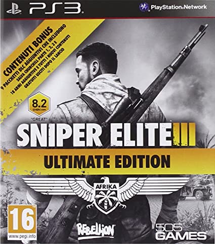 Sniper Elite 3: Ultimate Edition (gebraucht) (MIT ORIGINALVERPACKUNG) - PS3 (NEUSTART)