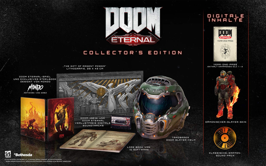 DOOM Eternal [Collectors Edition] (NEW SEALED) - PS4