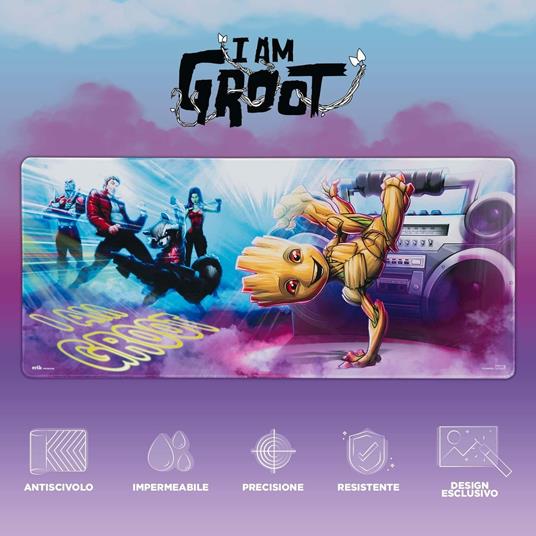 Desk Mat XL Guardian Of The Galaxy Groot 