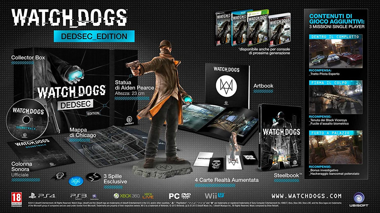 Watch_Dogs - DedSec Collector's Edition PS3 (RESTART)