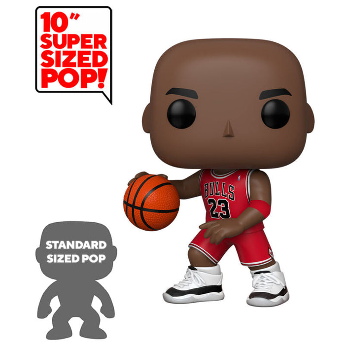 POP figure NBA Bulls Michael Jordan Red Jersey 25cm