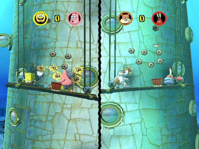 Spongebob SquarePants: Action! (ITA version) (with original packaging) (used) EXCELLENT CONDITION - PS2 (RESTART)
