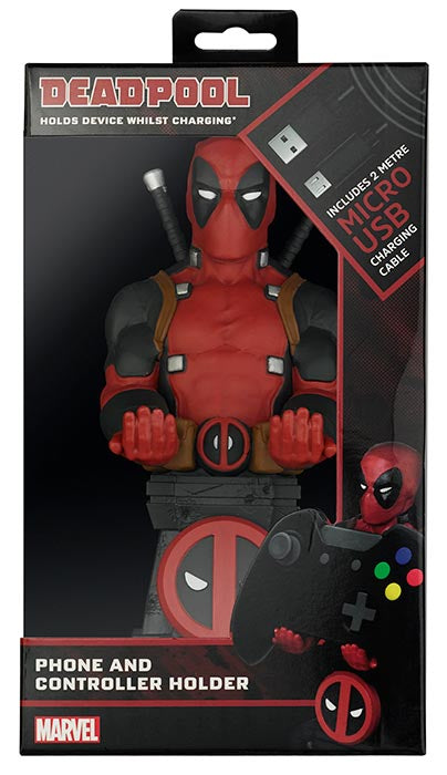 Deadpool Plinth Cable Guy Telefon- und Controller-Halter (20 cm) 