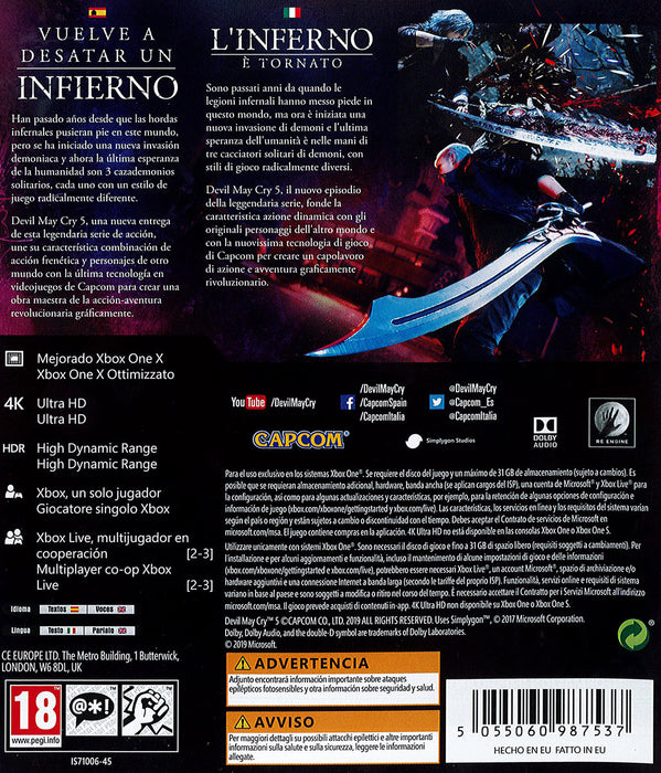 Devil May Cry 5 – Xbox One 