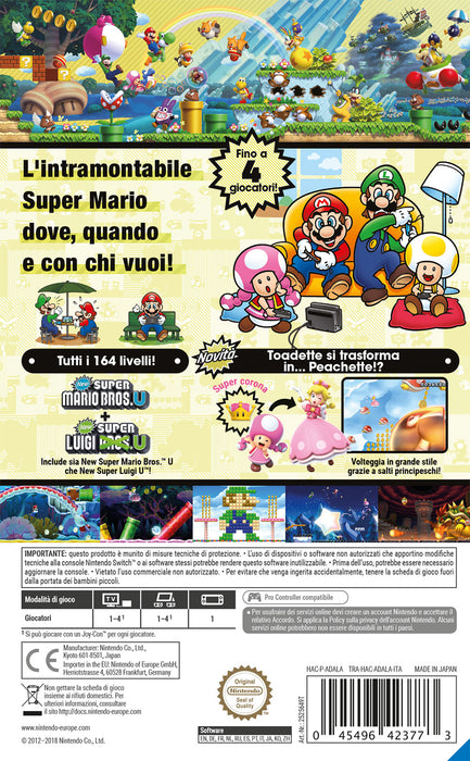 New Super Mario Bros U Deluxe - Nintendo Switch 