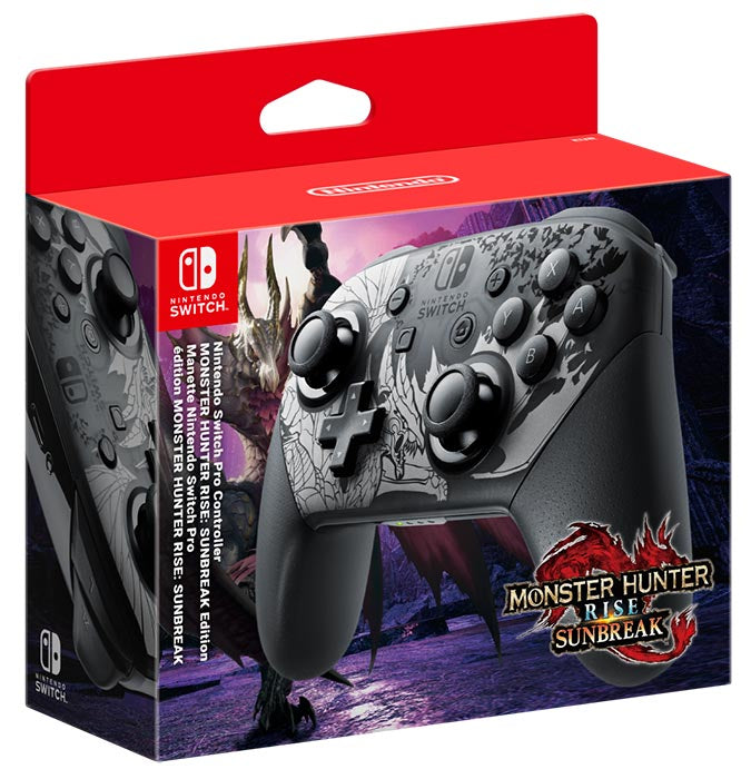 NINTENDO Pro Controller Monster Sunbreak 