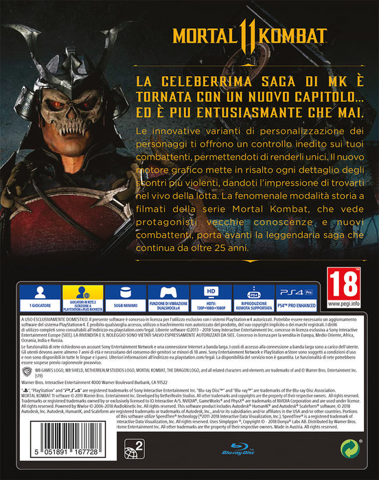 Mortal Kombat 11 - PS4