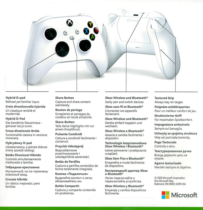 Xbox Series X/S Wireless Controller - Robot White Xbox series