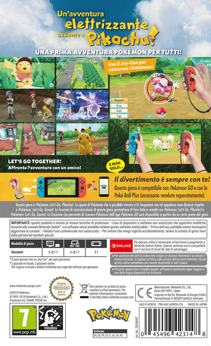 Pokémon: Los geht's, Pikachu! - Schalter (RESTART)