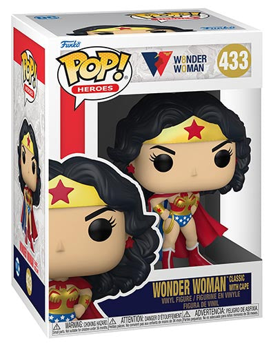 Funko Pop! Wonder Woman 80Th : WW Classic W/Cape (433)
