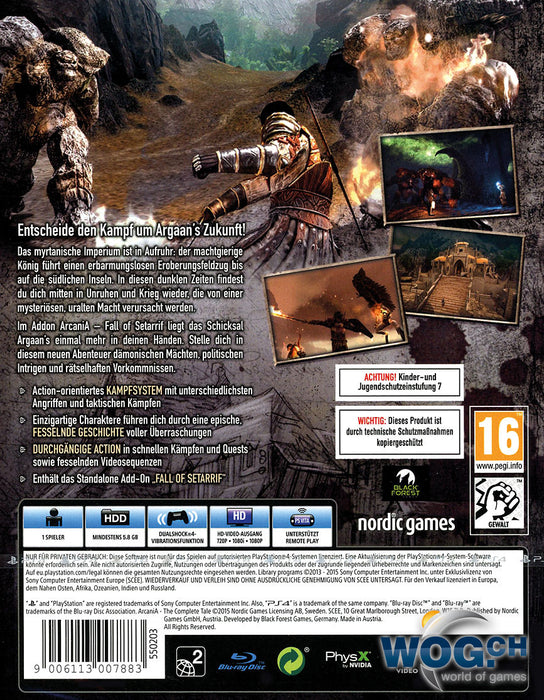 Arcania - The Complete Tale (usato) (DE/IT/FR) - PS4 (RESTART)