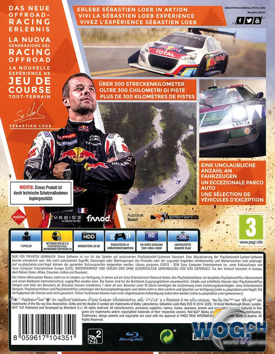 Sébastien Loeb Rally Evo (usato) - PS4 (RESTART)