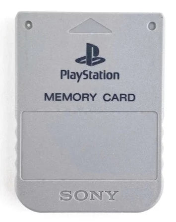 Playstation Memory Card SCPH-1020 GREY (1mB) [usato] - PS1 (RESTART)