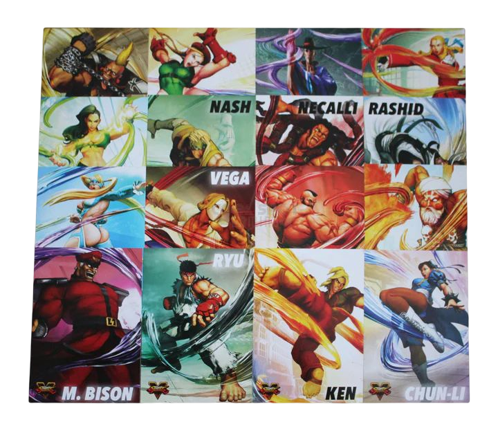 STREET FIGHTER V - SPECIAL EDITION ART CARDS (PACK OF 16)