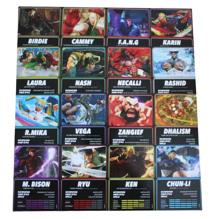 STREET FIGHTER V - SPECIAL EDITION ART CARDS (PACK OF 16)