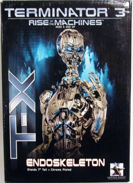 Terminator 3 TX Endoskelett - RESIN BUST [Gebraucht in ausgezeichnetem Zustand] #3494/6000