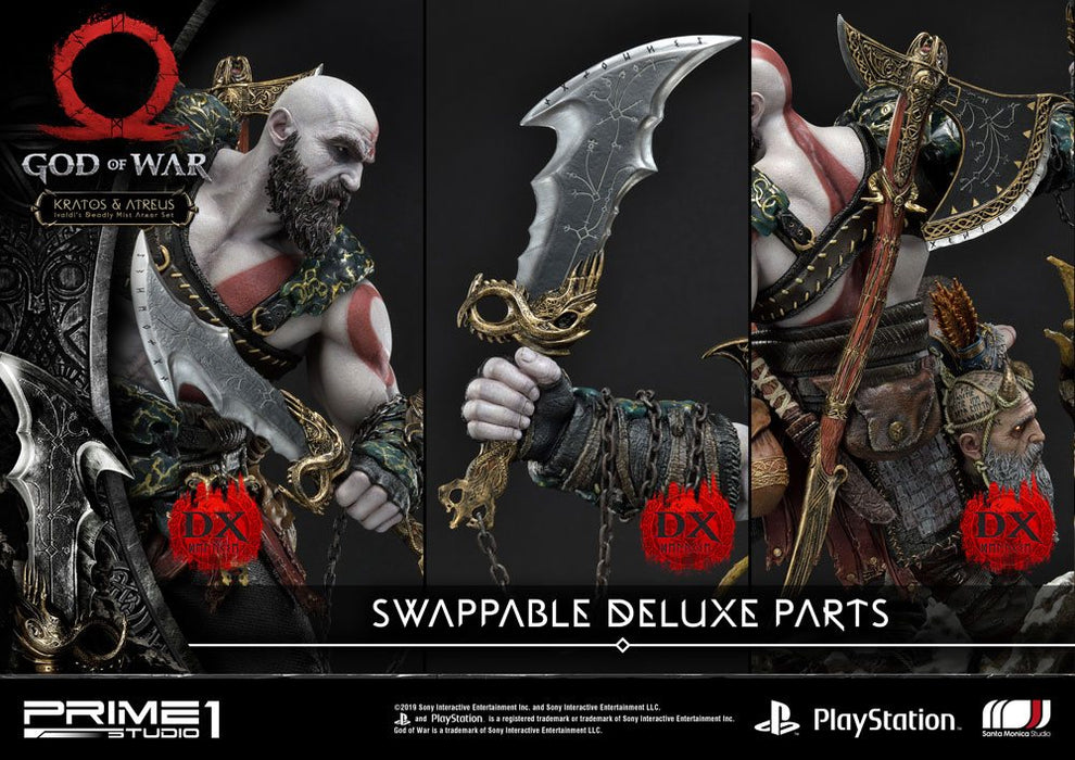 God of War Kratos & Atreus The Valkyrie Armor Set - Deluxe Version