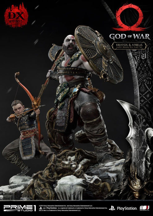 God of War Kratos & Atreus The Valkyrie Armor Set - Deluxe Version